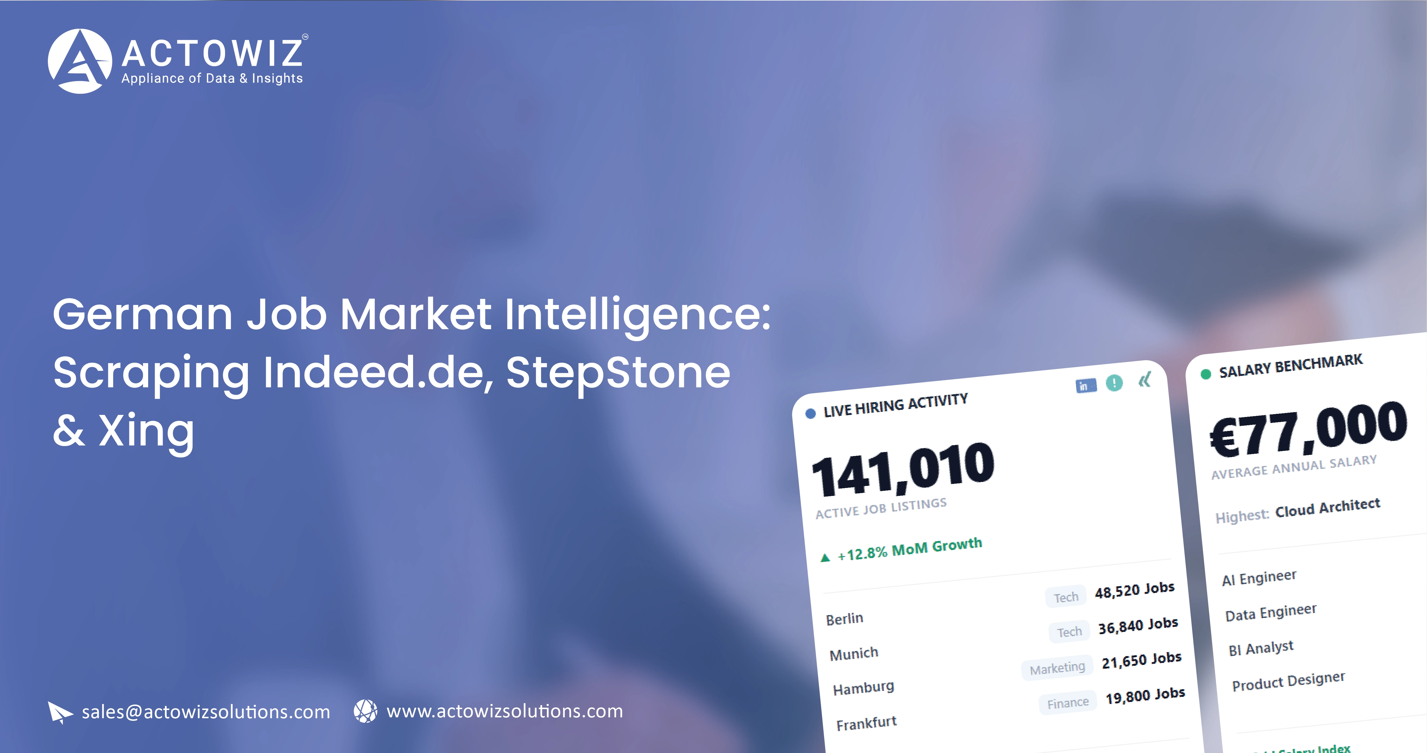 German Job Market Intelligence: Scraping Indeed.de, StepStone & Xing
